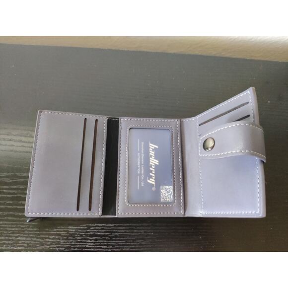 Baellerry Slim Pop-Up Card Holder Wallet -Textured Leather - Picture 4 of 7